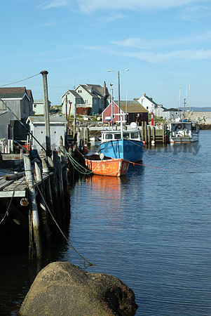 Peggy's Cove dock